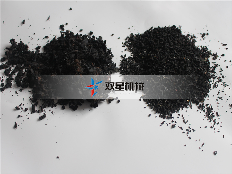 橡胶91看片淫黄大片粉碎后的胶粒