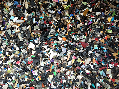 分选之后的干净塑料 分选之后的干净塑料